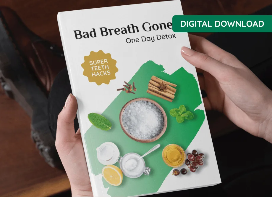 ProDentim free bonus Bad Breath Gone One Day Detox ebook